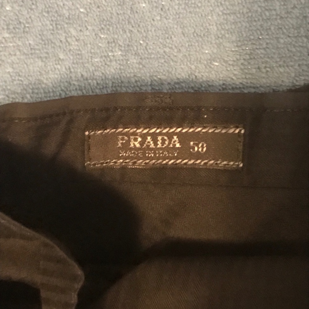 Prada black dress pants